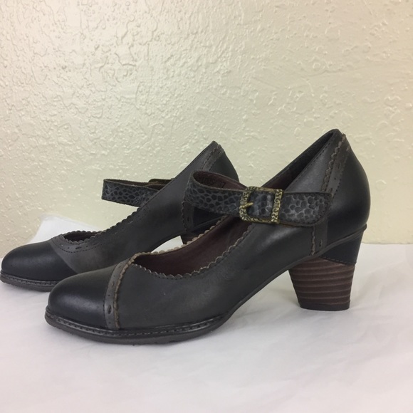 Spring Step Shoes - L’artiste spring steps leather ostentatious heels